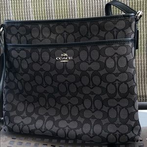 Black coach bag